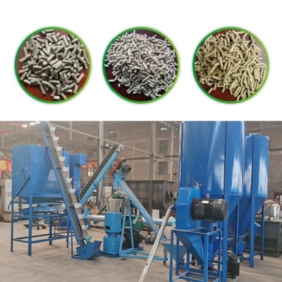 100-1200kg/H 동물 사료 팰릿기 농장 플래트 다이 펠릿 밀 개 사료