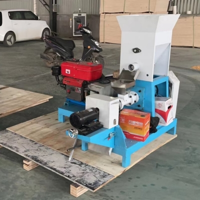 팰릿기를 표류시키는 5.5-160KW 디젤 엔진 피쉬 공급 펠릿 밀 새우  피쉬 공급
