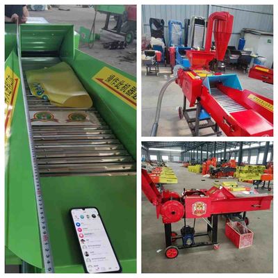 젖소 염소 건초 분쇄기 기계 밀짚 생목초 볏짚절단기 기계는 3t-10t를 프오드로스