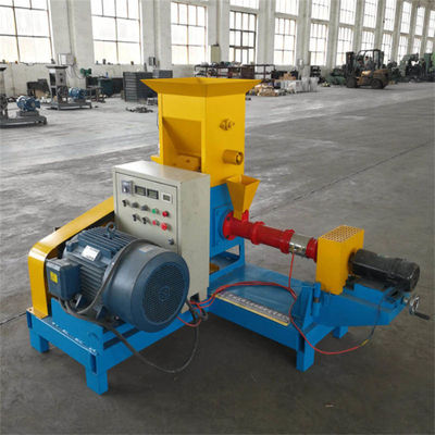 간단한 건조 타이드 생선 먹이 extruder 떠있는 생선 먹이 펠릿 60-80 kg/hour 펠릿 만드는