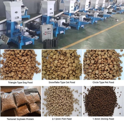 소상공인 건조 생선 먹이 extruder 펄핑 기계 곡물 동물 먹이 공장