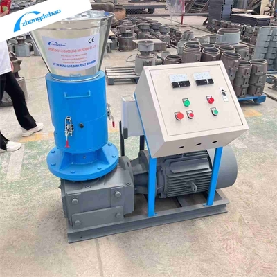 이동 롤러 목재 펠렛 밀 머신 400-600 KG/H