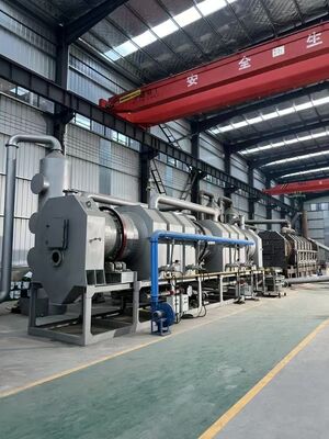 에너지 절감 농업 폐기물의 지속 가능한 연속 바이오매스 탄화화 오븐